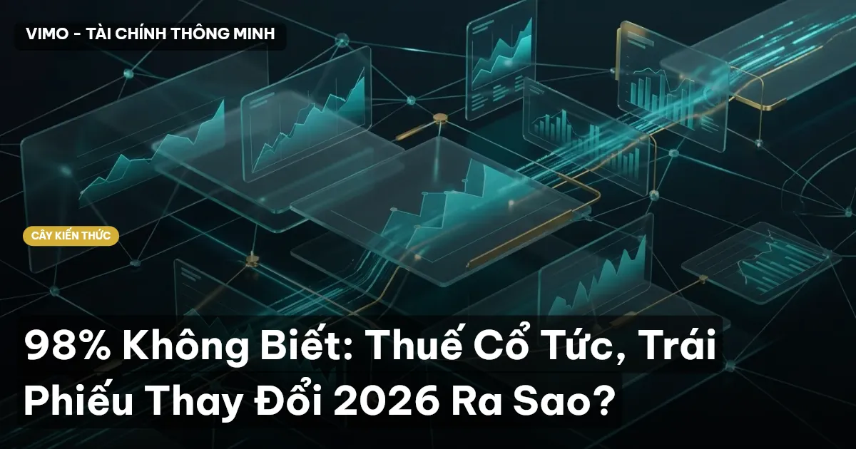 98% Không Biết: Thuế Cổ Tức, Trái Phiếu Thay Đổi 2026 Ra Sao?