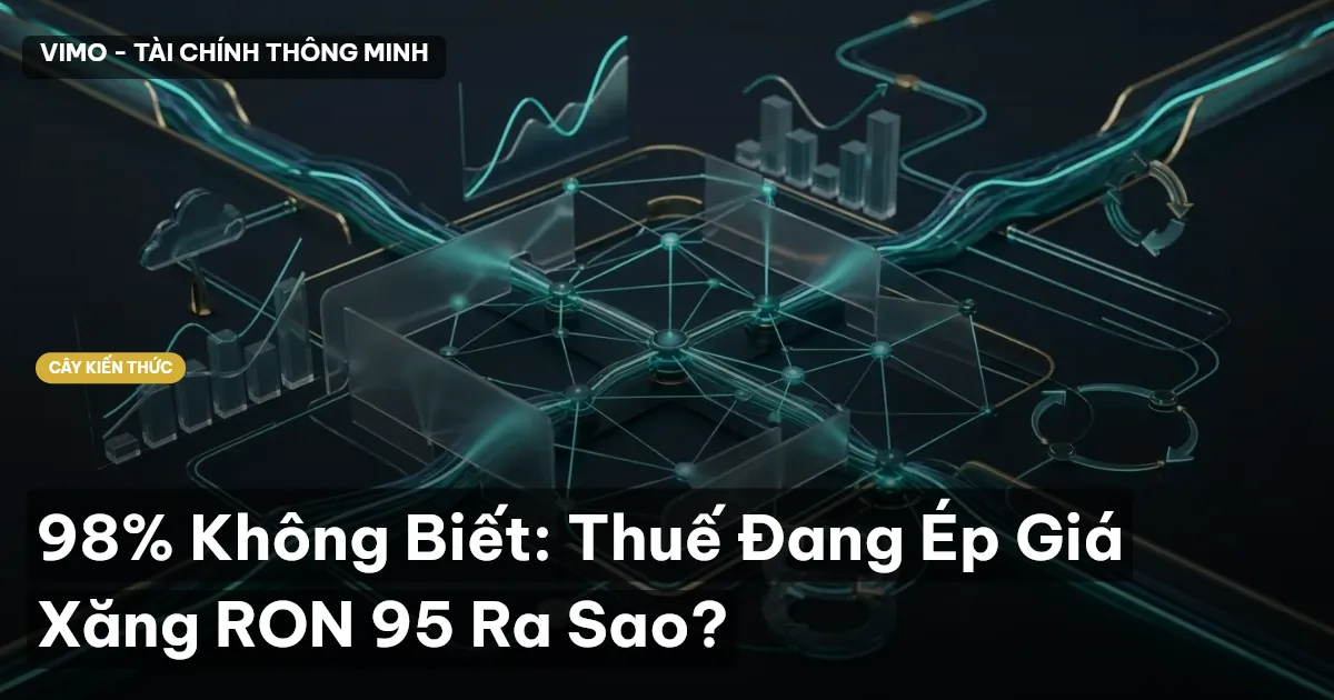 98% Không Biết: Thuế Đang Ép Giá Xăng RON 95 Ra Sao?