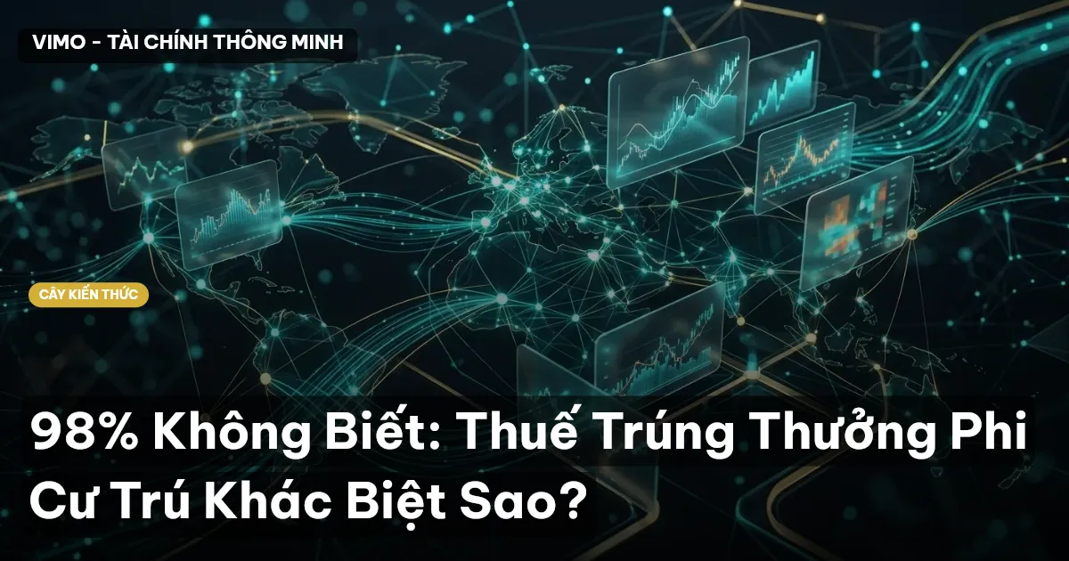 98% Không Biết: Thuế Trúng Thưởng Phi Cư Trú Khác Biệt Sao?