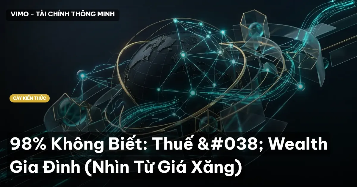 98% Không Biết: Thuế & Wealth Gia Đình (Nhìn Từ Giá Xăng)