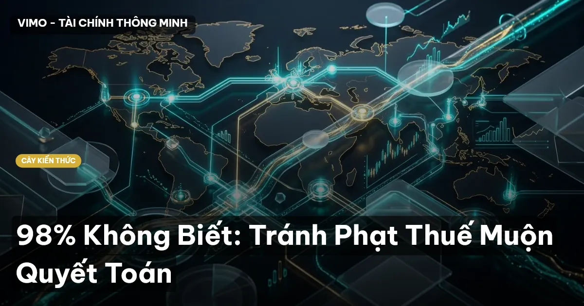 98% Không Biết: Tránh Phạt Thuế Muộn Quyết Toán
