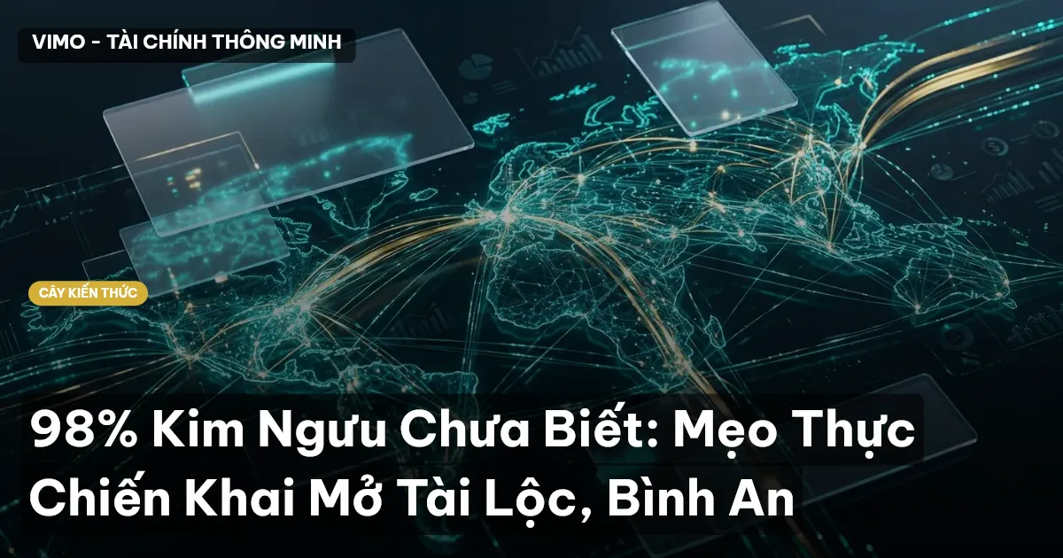 98% Kim Ngưu Chưa Biết: Mẹo Thực Chiến Khai Mở Tài Lộc, Bình An