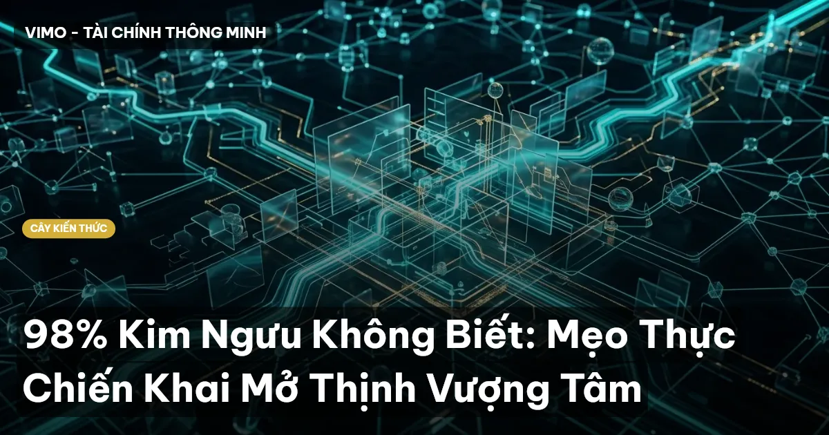 98% Kim Ngưu Không Biết: Mẹo Thực Chiến Khai Mở Thịnh Vượng Tâm