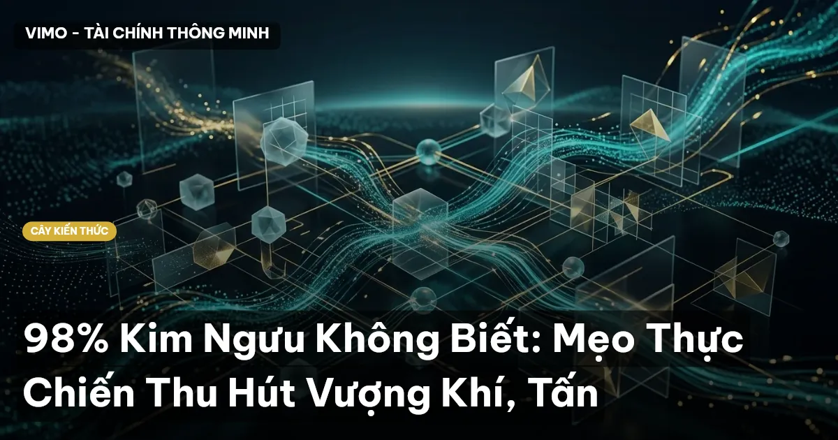 98% Kim Ngưu Không Biết: Mẹo Thực Chiến Thu Hút Vượng Khí, Tấn