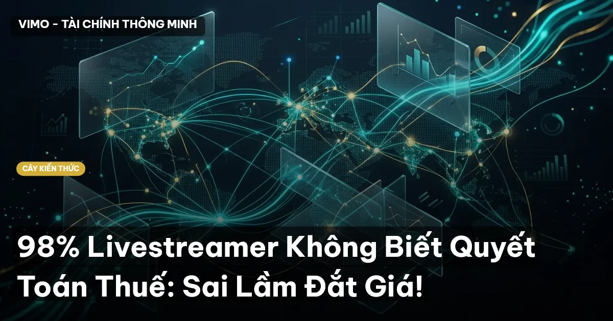 98% Livestreamer Không Biết Quyết Toán Thuế: Sai Lầm Đắt Giá!