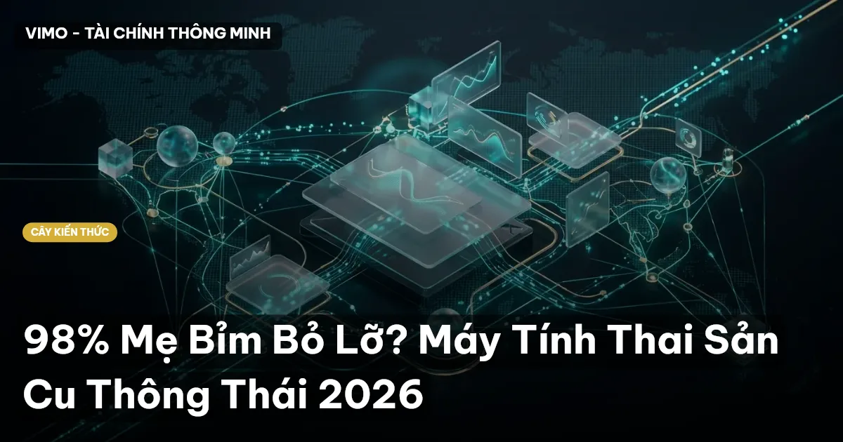 98% Mẹ Bỉm Bỏ Lỡ? Máy Tính Thai Sản Cu Thông Thái 2026