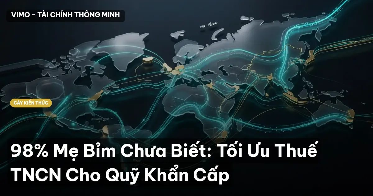 98% Mẹ Bỉm Chưa Biết: Tối Ưu Thuế TNCN Cho Quỹ Khẩn Cấp