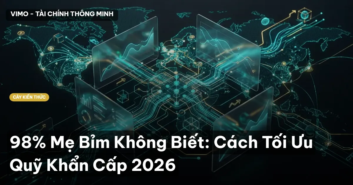 98% Mẹ Bỉm Không Biết: Cách Tối Ưu Quỹ Khẩn Cấp 2026