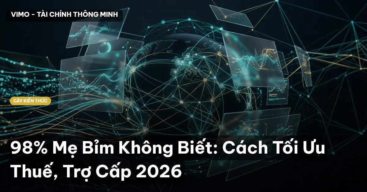 98% Mẹ Bỉm Không Biết: Cách Tối Ưu Thuế, Trợ Cấp 2026