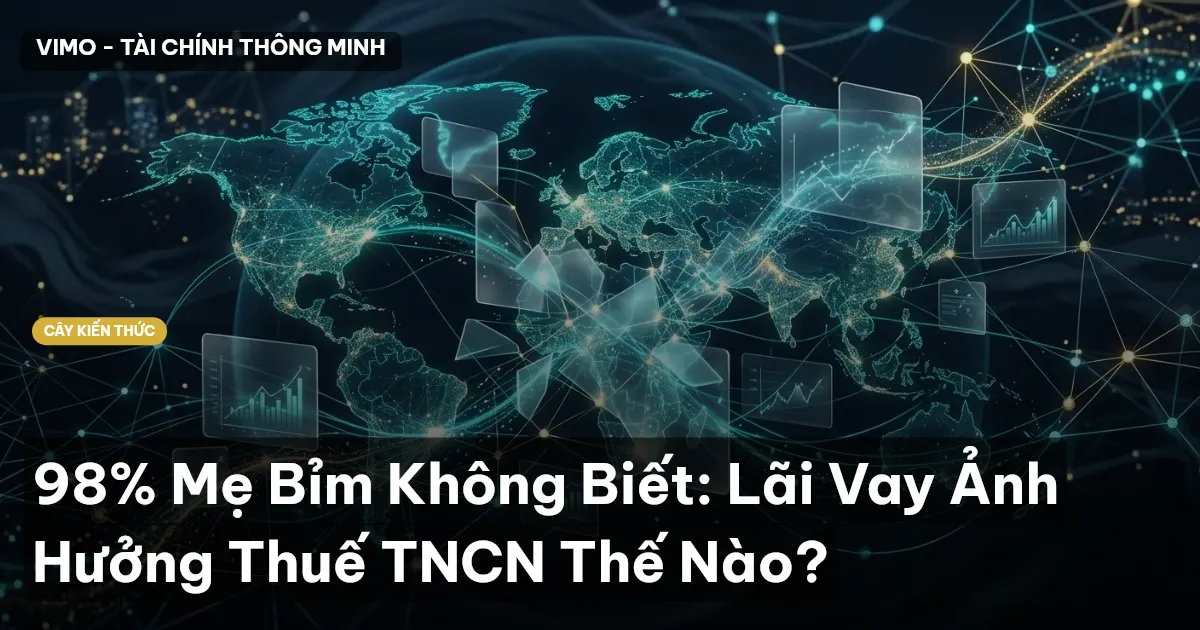 98% Mẹ Bỉm Không Biết: Lãi Vay Ảnh Hưởng Thuế TNCN Thế Nào?