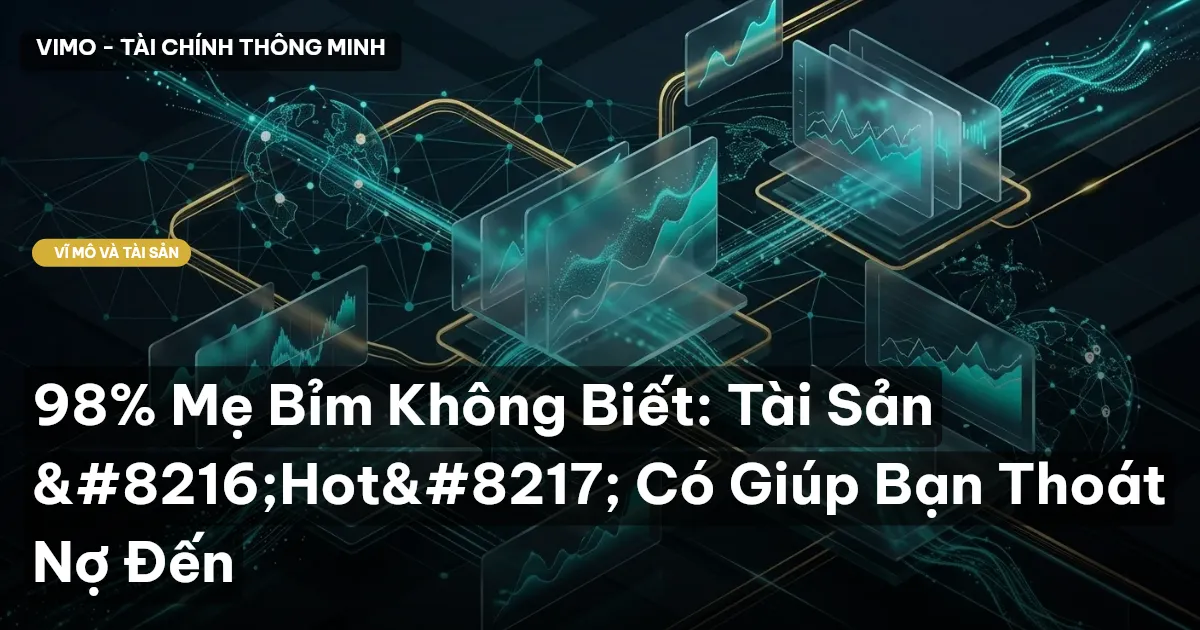98% Mẹ Bỉm Không Biết: Tài Sản ‘Hot’ Có Giúp Bạn Thoát Nợ Đến