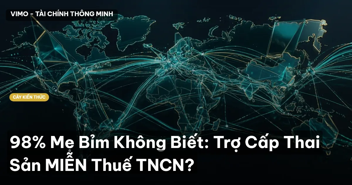 98% Mẹ Bỉm Không Biết: Trợ Cấp Thai Sản MIỄN Thuế TNCN?
