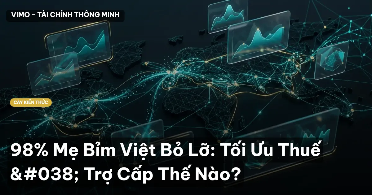 98% Mẹ Bỉm Việt Bỏ Lỡ: Tối Ưu Thuế & Trợ Cấp Thế Nào?