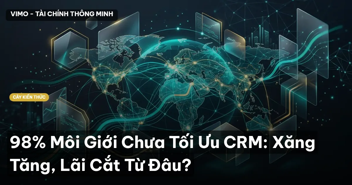 98% Môi Giới Chưa Tối Ưu CRM: Xăng Tăng, Lãi Cắt Từ Đâu?