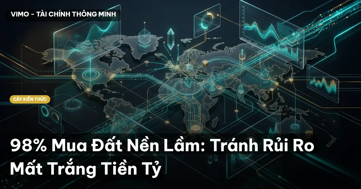 98% Mua Đất Nền Lầm: Tránh Rủi Ro Mất Trắng Tiền Tỷ