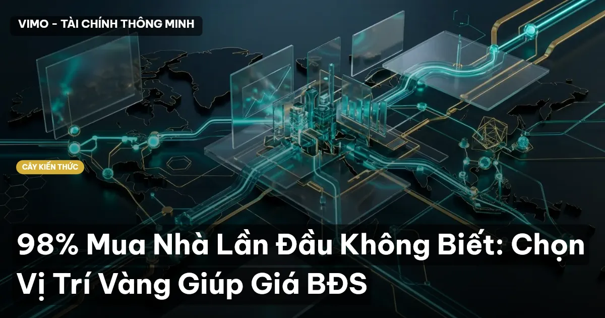 98% Mua Nhà Lần Đầu Không Biết: Chọn Vị Trí Vàng Giúp Giá BĐS