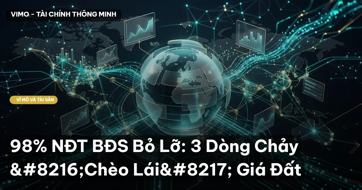 98% NĐT BĐS Bỏ Lỡ: 3 Dòng Chảy ‘Chèo Lái’ Giá Đất