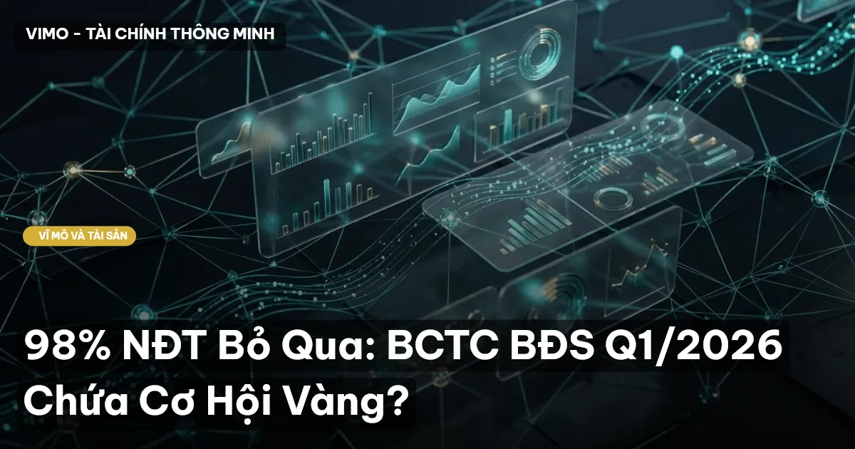 98% NĐT Bỏ Qua: BCTC BĐS Q1/2026 Chứa Cơ Hội Vàng?