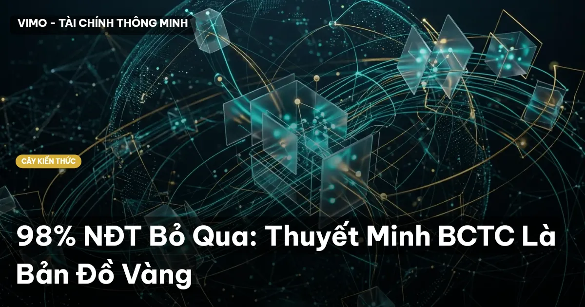 98% NĐT Bỏ Qua: Thuyết Minh BCTC Là Bản Đồ Vàng