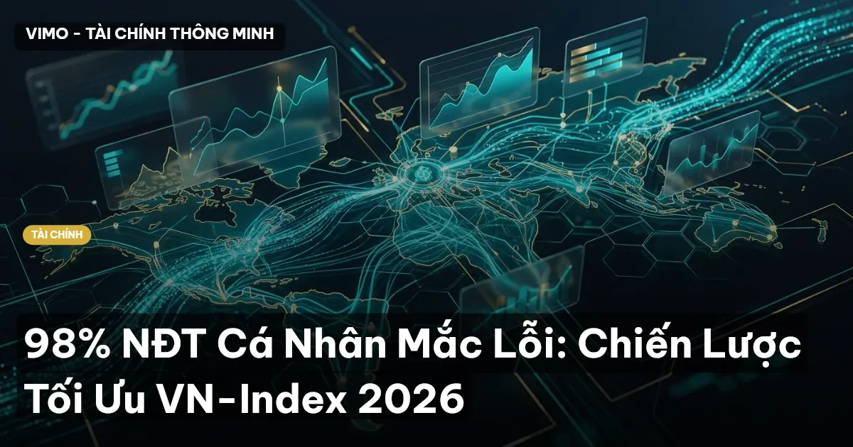 98% NĐT Cá Nhân Mắc Lỗi: Chiến Lược Tối Ưu VN-Index 2026