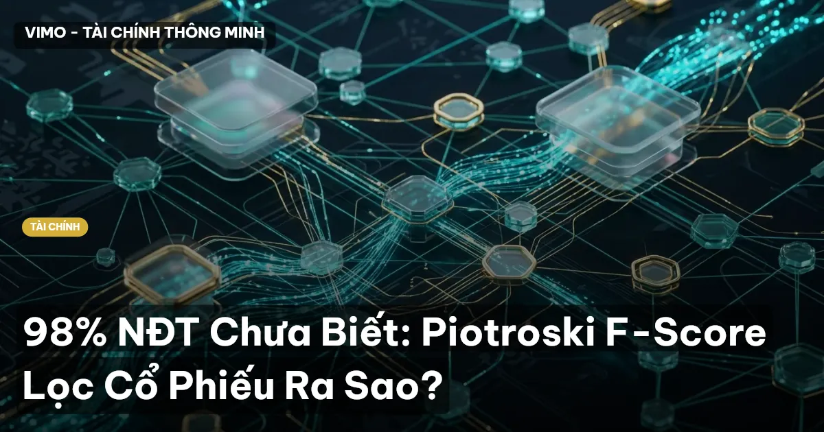 98% NĐT Chưa Biết: Piotroski F-Score Lọc Cổ Phiếu Ra Sao?