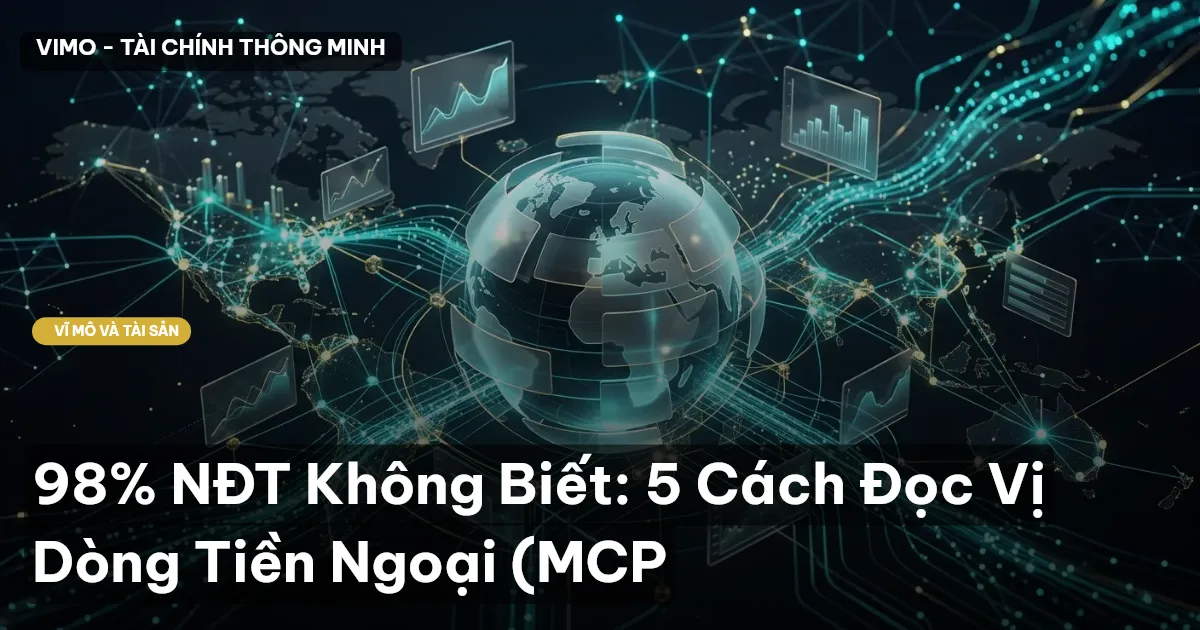 98% NĐT Không Biết: 5 Cách Đọc Vị Dòng Tiền Ngoại (MCP