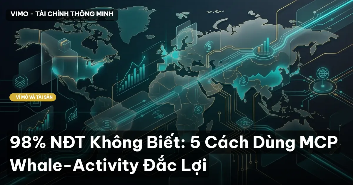 98% NĐT Không Biết: 5 Cách Dùng MCP Whale-Activity Đắc Lợi