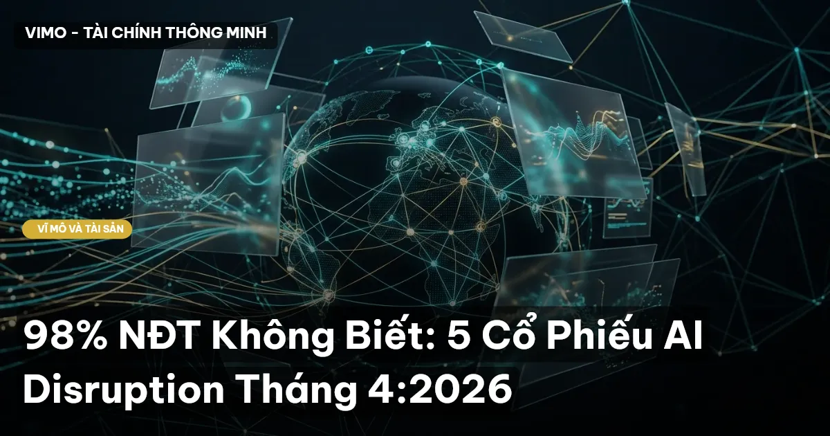 98% NĐT Không Biết: 5 Cổ Phiếu AI Disruption Tháng 4:2026