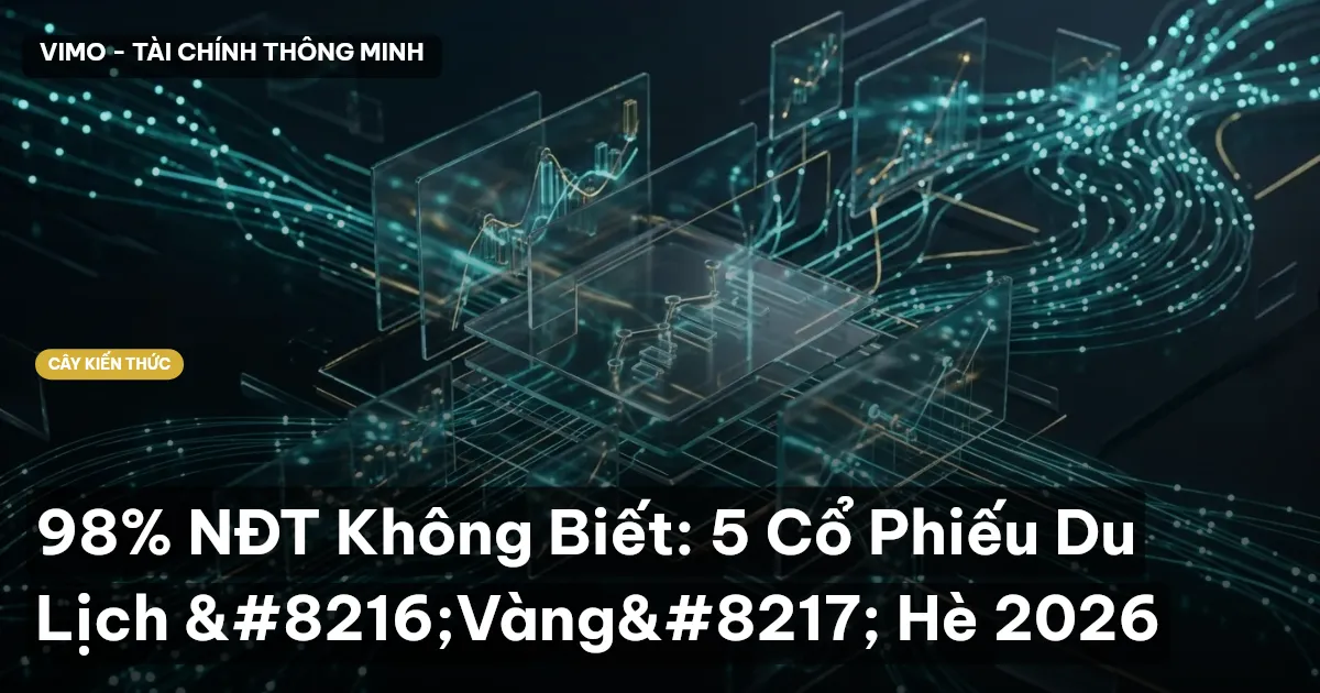 98% NĐT Không Biết: 5 Cổ Phiếu Du Lịch ‘Vàng’ Hè 2026