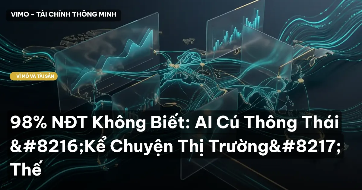 98% NĐT Không Biết: AI Cú Thông Thái ‘Kể Chuyện Thị Trường’ Thế