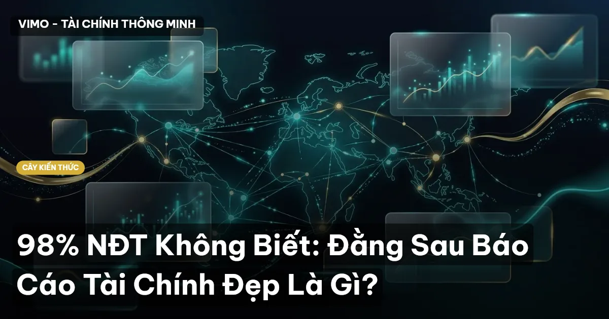 98% NĐT Không Biết: Đằng Sau Báo Cáo Tài Chính Đẹp Là Gì?