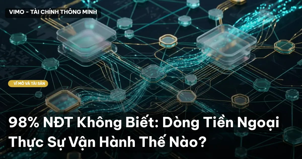 98% NĐT Không Biết: Dòng Tiền Ngoại Thực Sự Vận Hành Thế Nào?