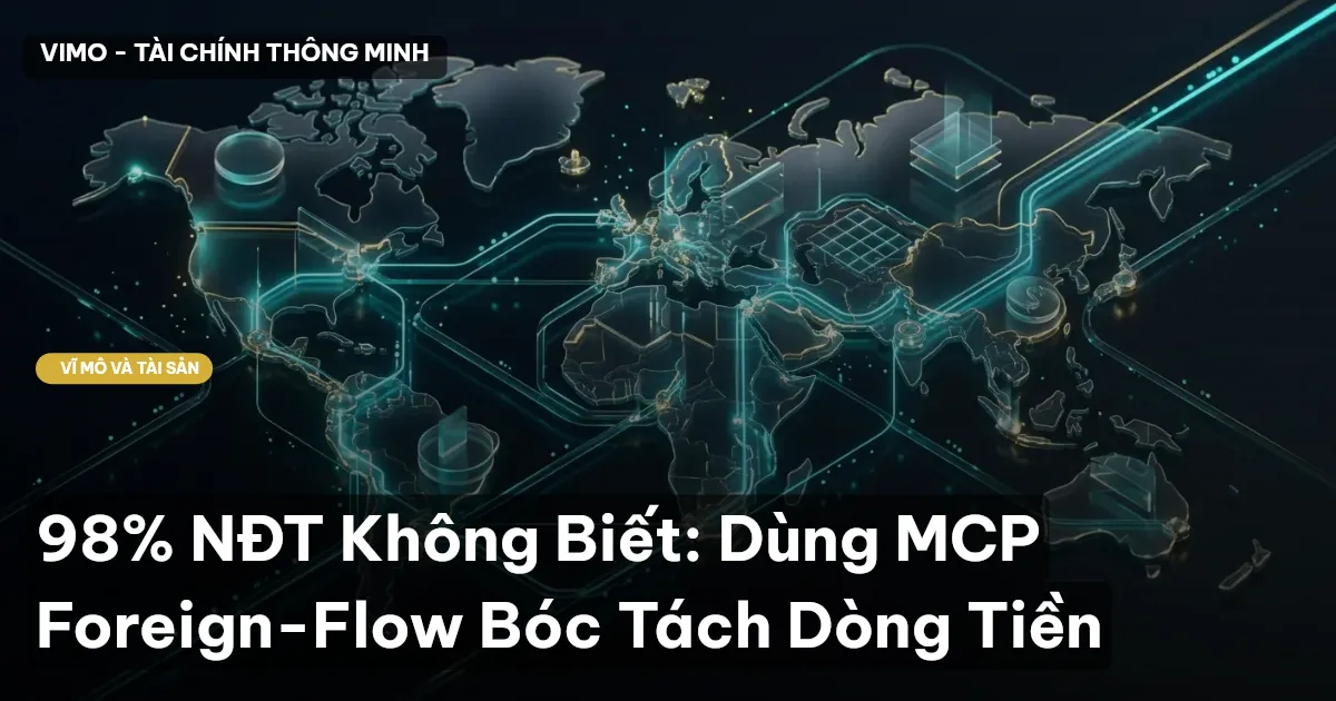 98% NĐT Không Biết: Dùng MCP Foreign-Flow Bóc Tách Dòng Tiền
