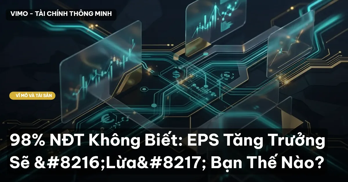 98% NĐT Không Biết: EPS Tăng Trưởng Sẽ ‘Lừa’ Bạn Thế Nào?