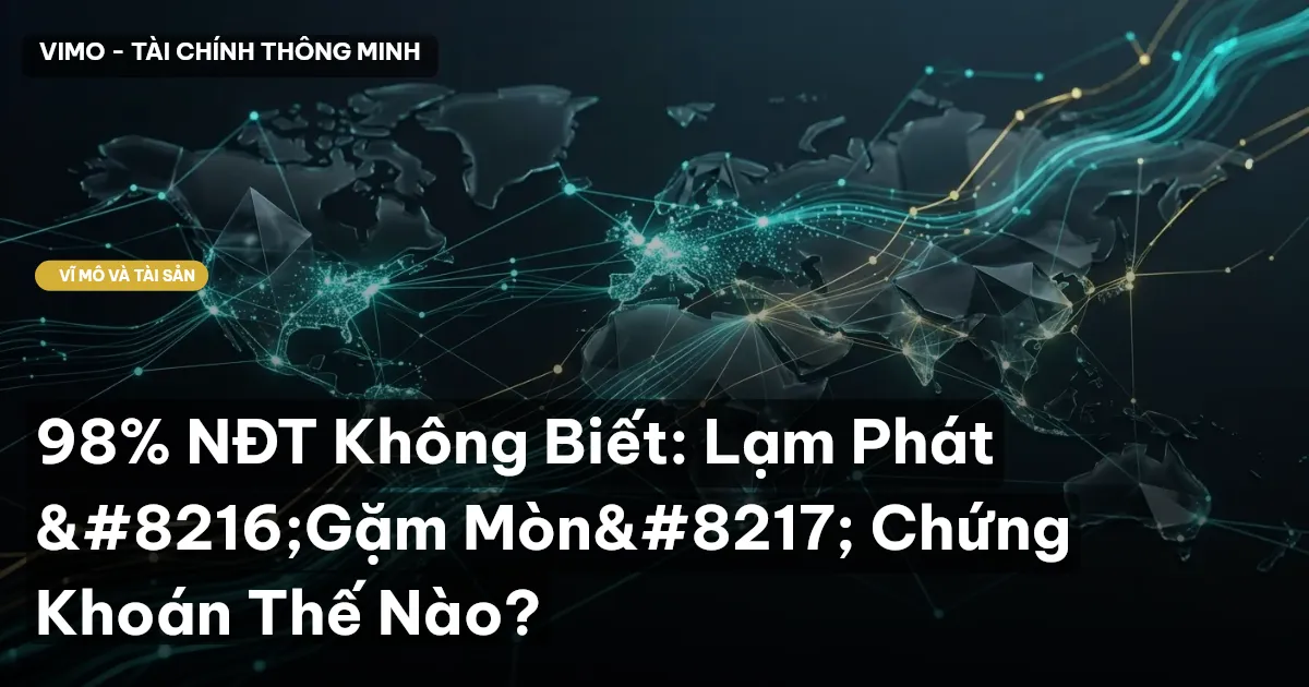98% NĐT Không Biết: Lạm Phát ‘Gặm Mòn’ Chứng Khoán Thế Nào?