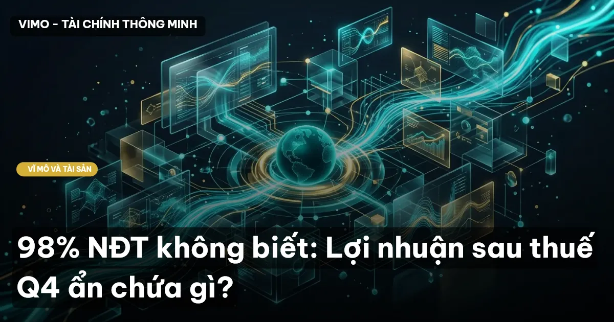 98% NĐT không biết: Lợi nhuận sau thuế Q4 ẩn chứa gì?