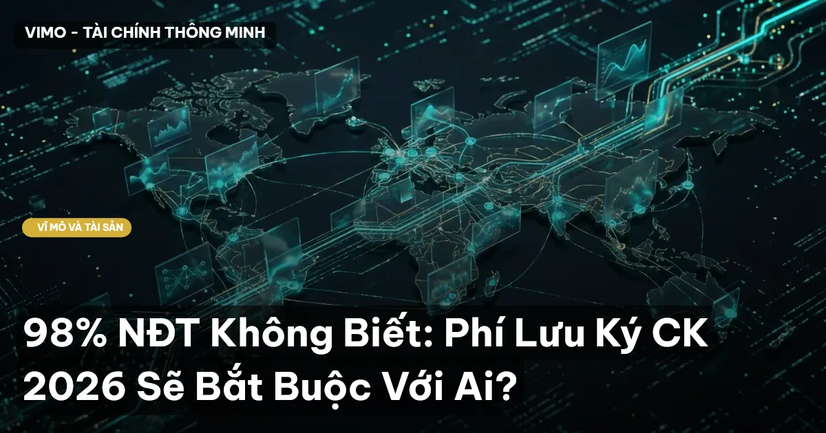 98% NĐT Không Biết: Phí Lưu Ký CK 2026 Sẽ Bắt Buộc Với Ai?