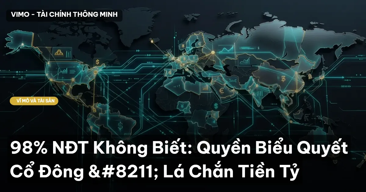 98% NĐT Không Biết: Quyền Biểu Quyết Cổ Đông – Lá Chắn Tiền Tỷ