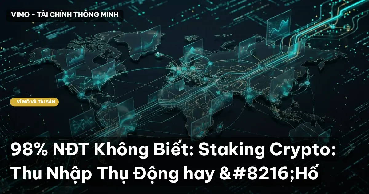 98% NĐT Không Biết: Staking Crypto: Thu Nhập Thụ Động hay 'Hố