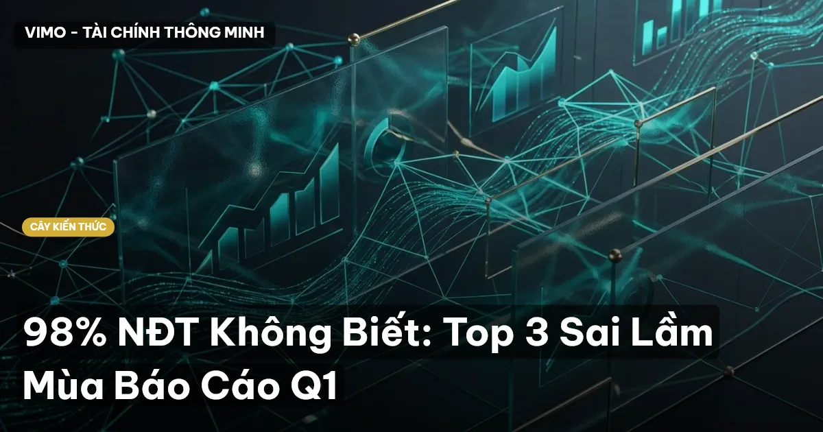 98% NĐT Không Biết: Top 3 Sai Lầm Mùa Báo Cáo Q1