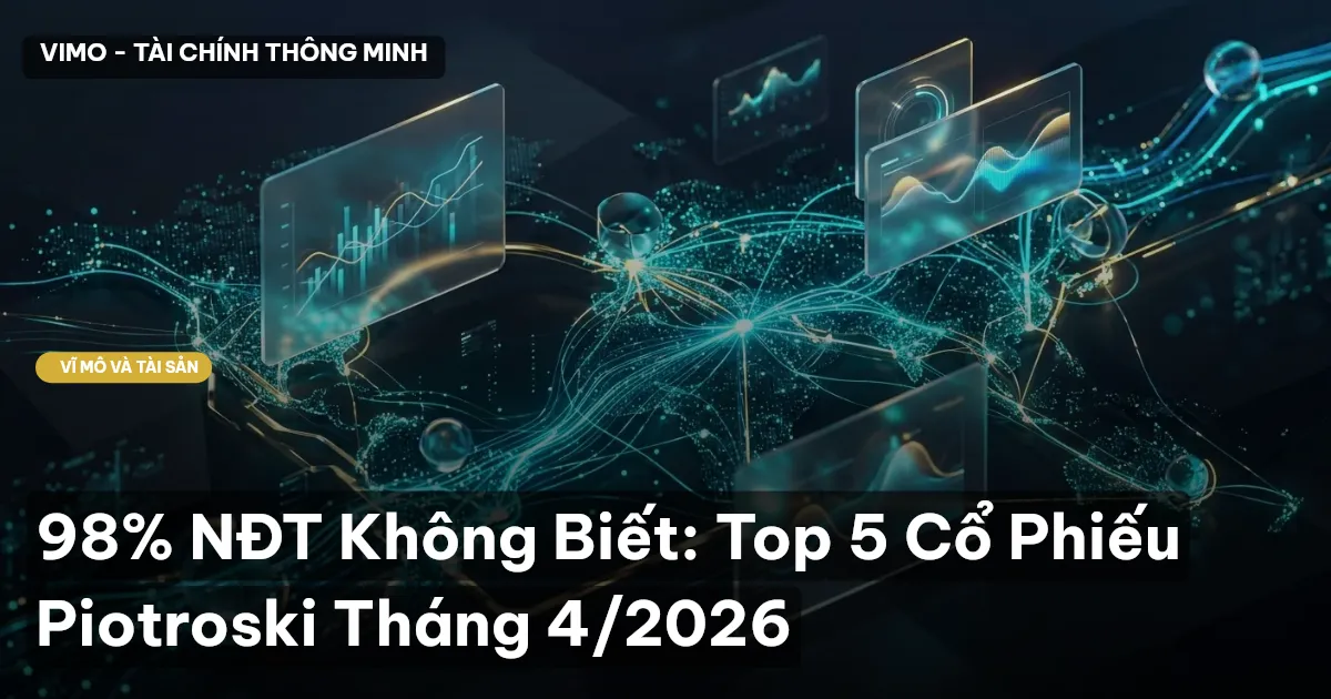 98% NĐT Không Biết: Top 5 Cổ Phiếu Piotroski Tháng 4/2026