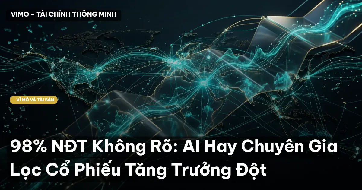 98% NĐT Không Rõ: AI Hay Chuyên Gia Lọc Cổ Phiếu Tăng Trưởng Đột