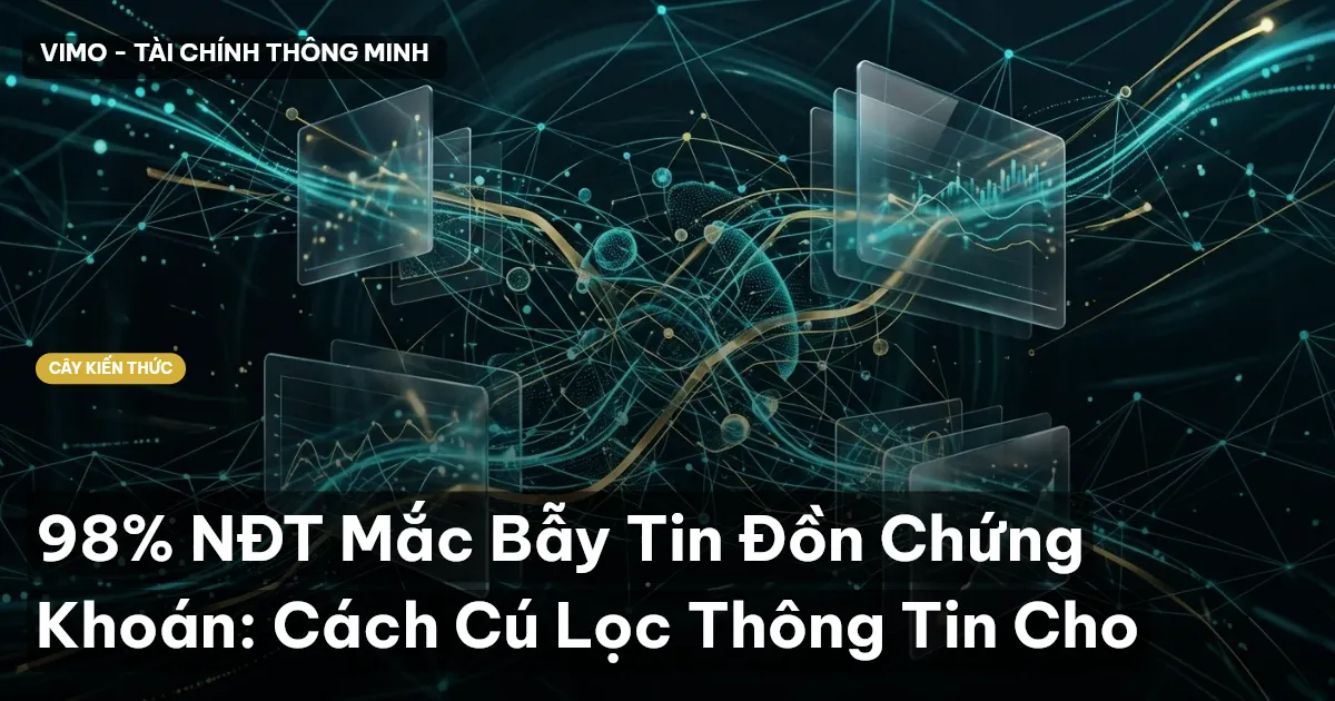 98% NĐT Mắc Bẫy Tin Đồn Chứng Khoán: Cách Cú Lọc Thông Tin Cho