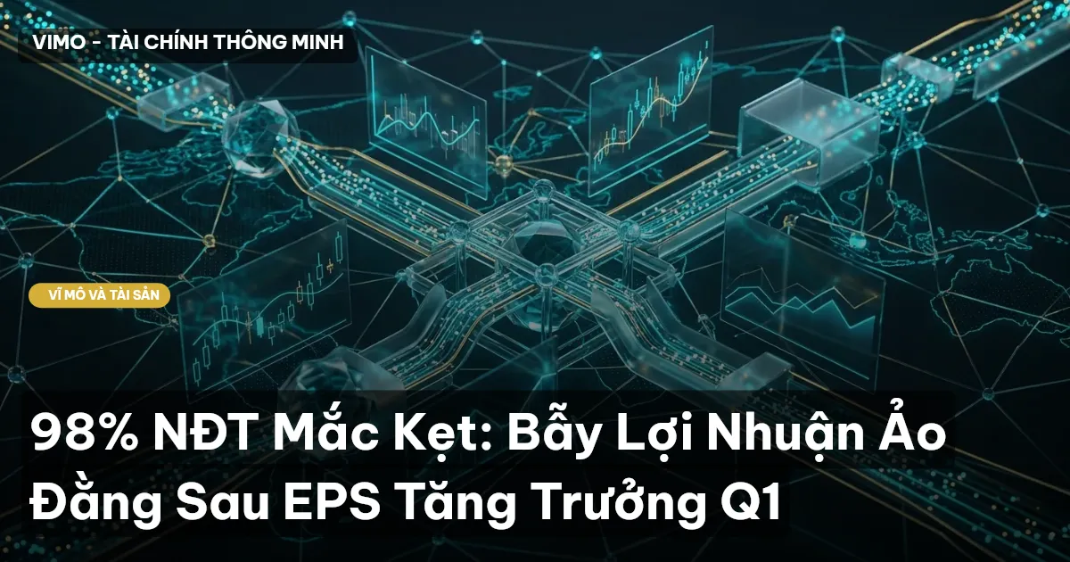 98% NĐT Mắc Kẹt: Bẫy Lợi Nhuận Ảo Đằng Sau EPS Tăng Trưởng Q1