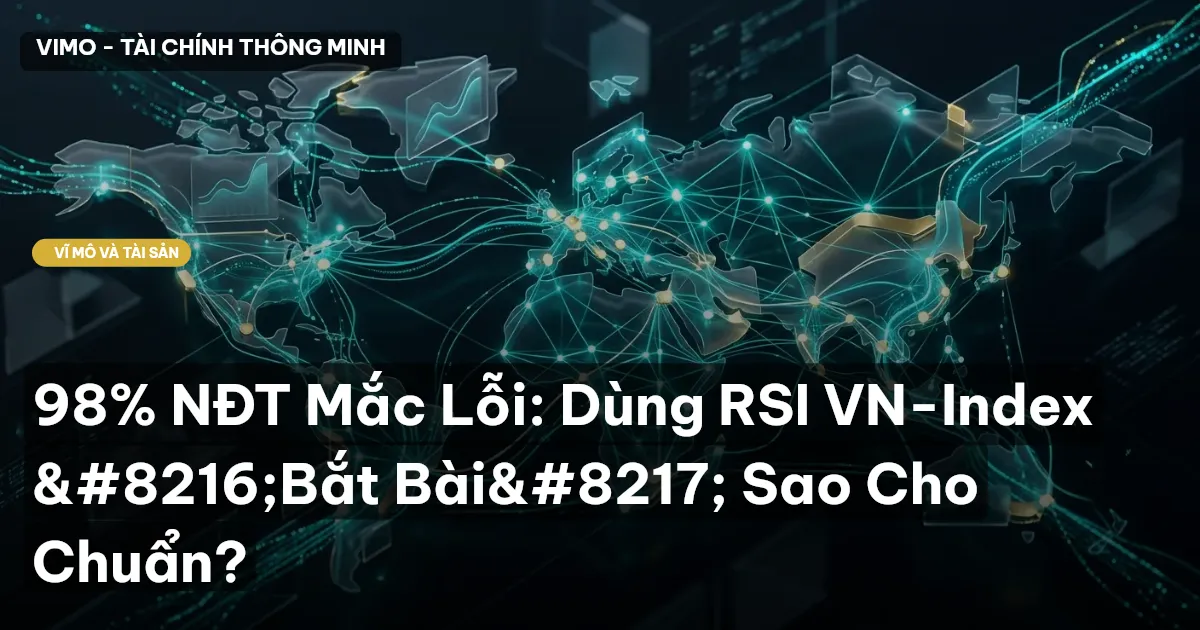 98% NĐT Mắc Lỗi: Dùng RSI VN-Index ‘Bắt Bài’ Sao Cho Chuẩn?