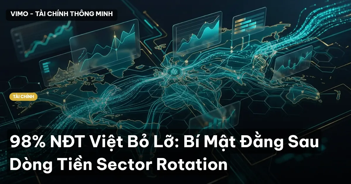 98% NĐT Việt Bỏ Lỡ: Bí Mật Đằng Sau Dòng Tiền Sector Rotation