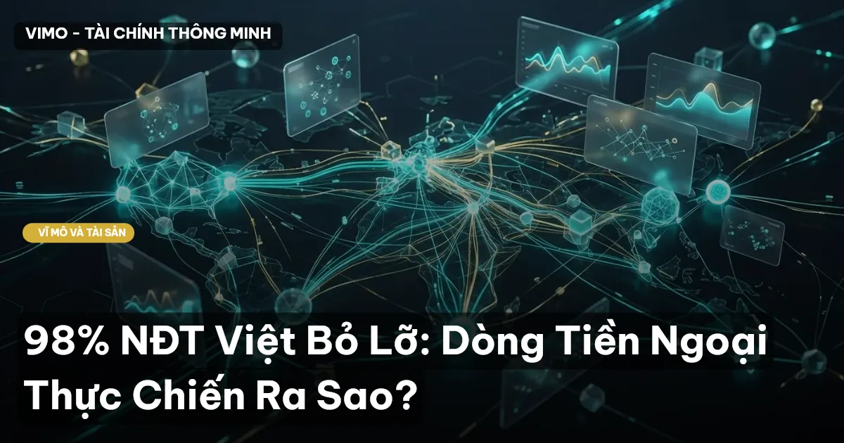98% NĐT Việt Bỏ Lỡ: Dòng Tiền Ngoại Thực Chiến Ra Sao?