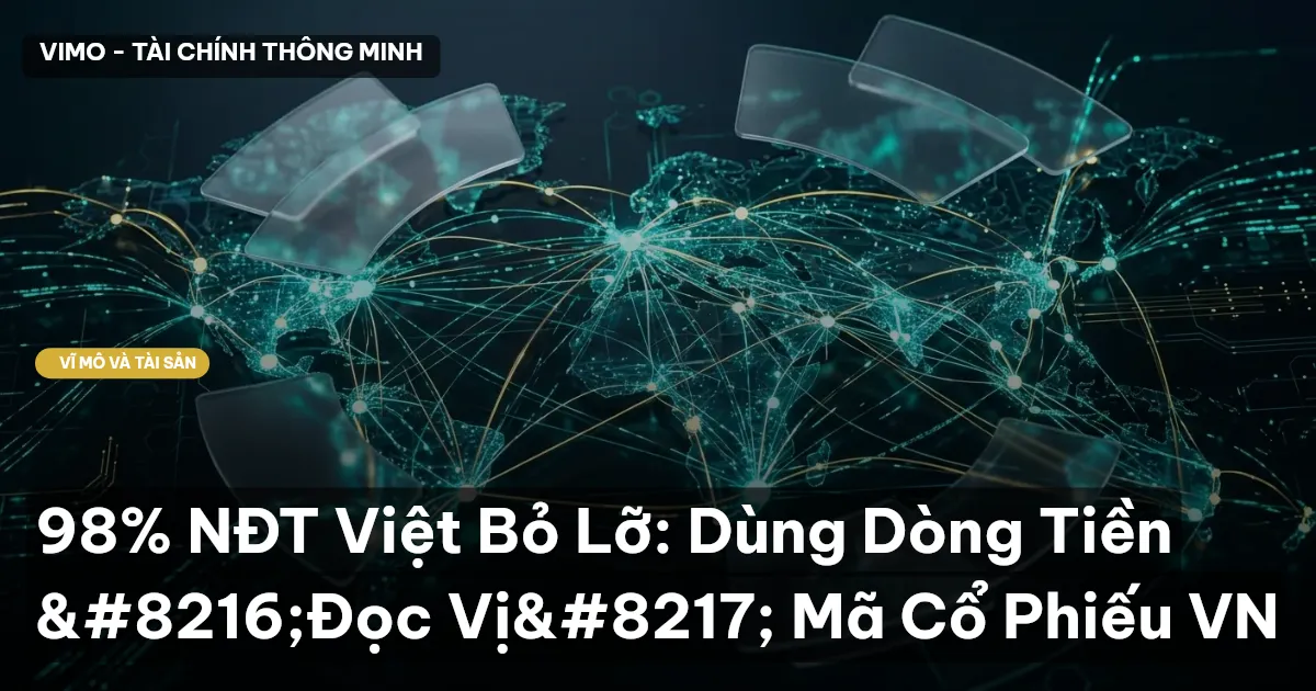 98% NĐT Việt Bỏ Lỡ: Dùng Dòng Tiền ‘Đọc Vị’ Mã Cổ Phiếu VN