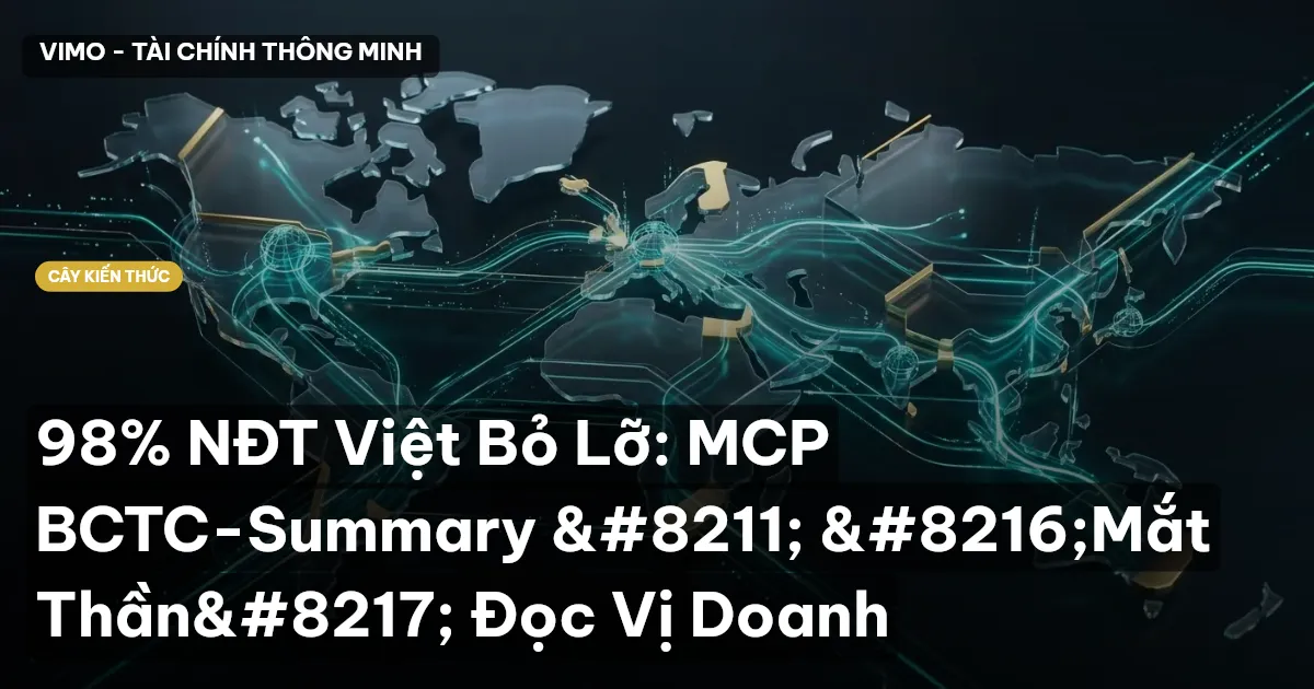 98% NĐT Việt Bỏ Lỡ: MCP BCTC-Summary – ‘Mắt Thần’ Đọc Vị Doanh
