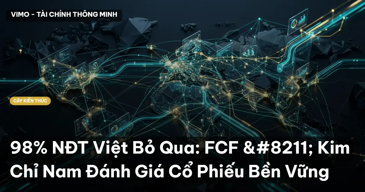 98% NĐT Việt Bỏ Qua: FCF – Kim Chỉ Nam Đánh Giá Cổ Phiếu Bền Vững